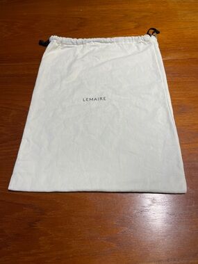 Lemaire draw string dust bag